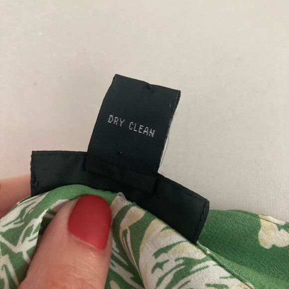 Alfani Silk Green Floral Top - Picture 9 of 9